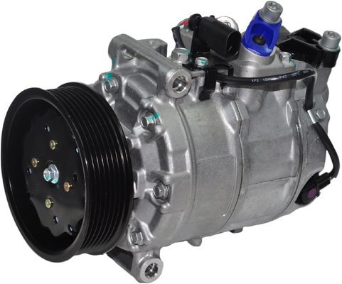 ऑडी Q7 3.0 लोहे के पहिया के लिए कॉम्पैक्ट ऑटो एसी कंप्रेसर OEM 4E0280805E