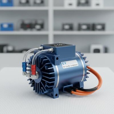 0-50°C Operating EV Car AC Compressor Refrigerant R134a Cooling Component for Electric Vehicle Air Conditioning Systems